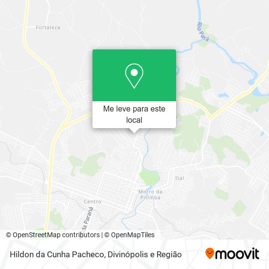 Hildon da Cunha Pacheco mapa