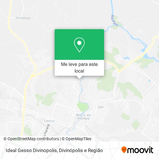 Ideal Gesso Divinopolis mapa