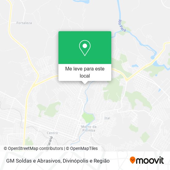 GM Soldas e Abrasivos mapa