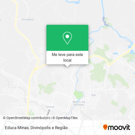 Educa Minas mapa