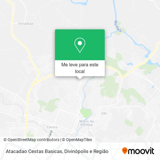 Atacadao Cestas Basicas mapa