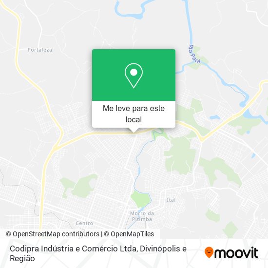 Codipra Indústria e Comércio Ltda mapa