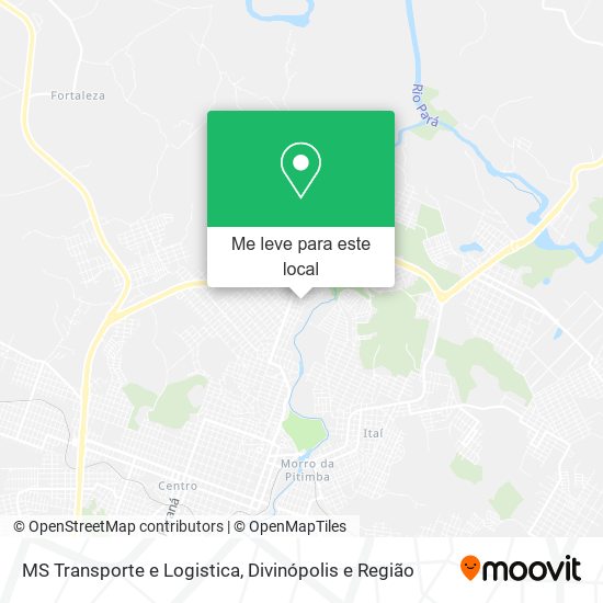 MS Transporte e Logistica mapa