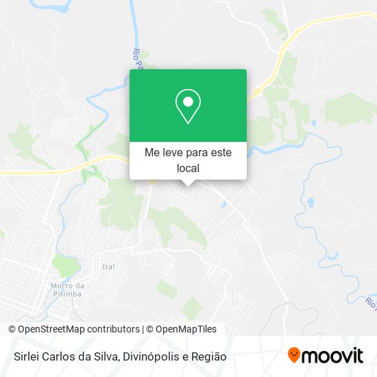 Sirlei Carlos da Silva mapa