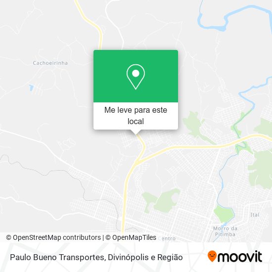 Paulo Bueno Transportes mapa