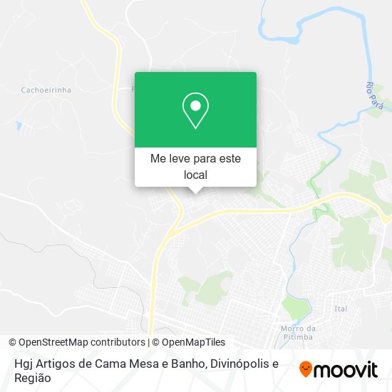 Hgj Artigos de Cama Mesa e Banho mapa