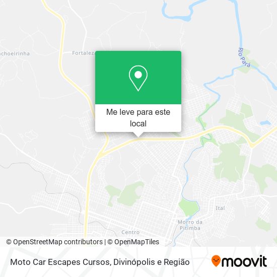 Moto Car Escapes Cursos mapa