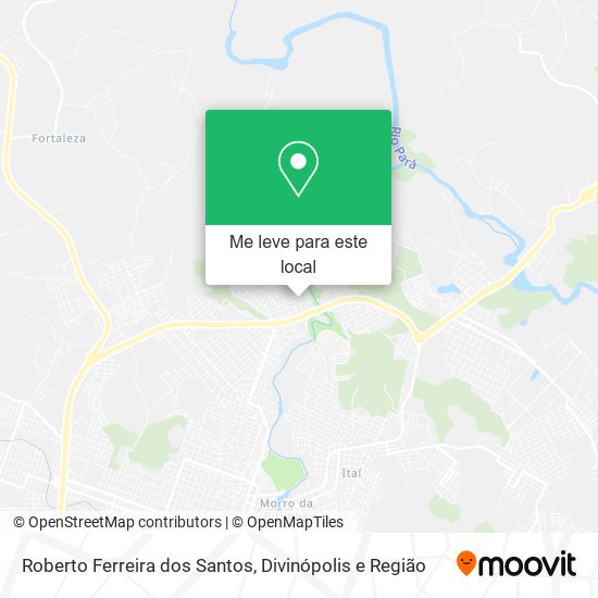 Roberto Ferreira dos Santos mapa