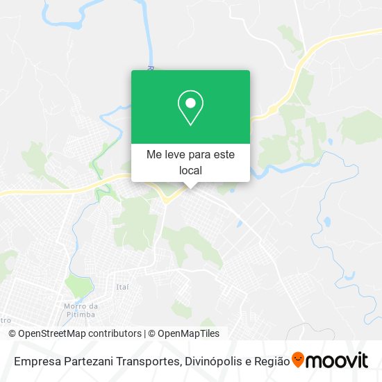 Empresa Partezani Transportes mapa