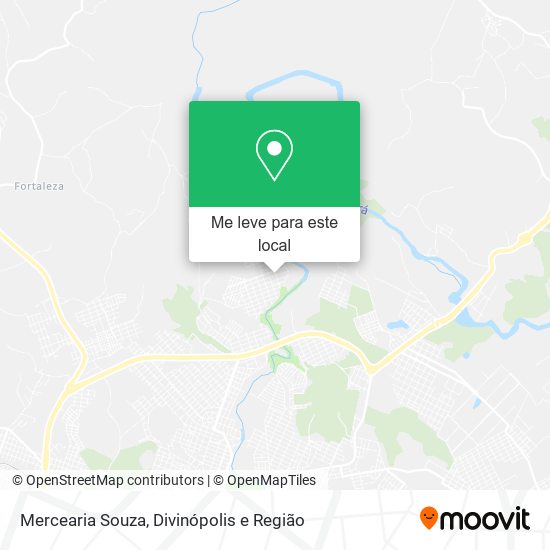 Mercearia Souza mapa