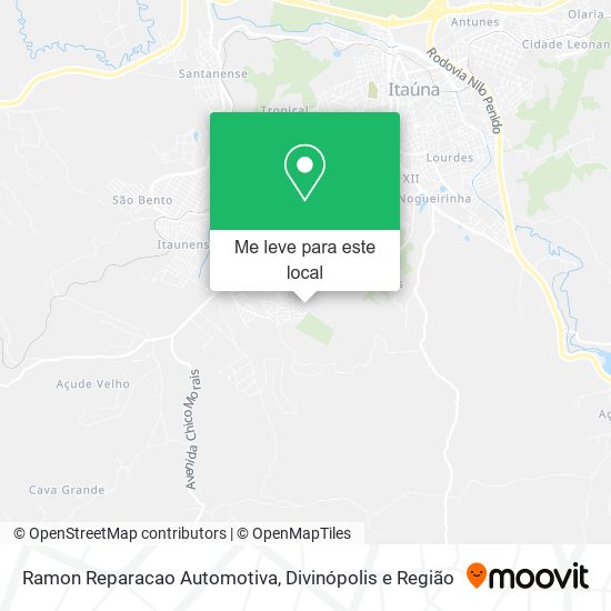 Ramon Reparacao Automotiva mapa