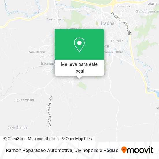 Ramon Reparacao Automotiva mapa