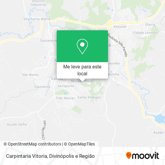 Carpintaria Vitoria mapa