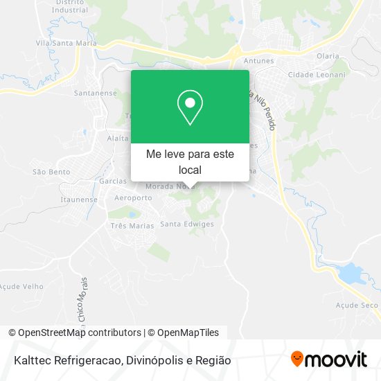Kalttec Refrigeracao mapa