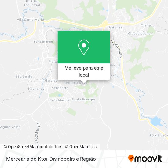 Mercearia do Ktoi mapa