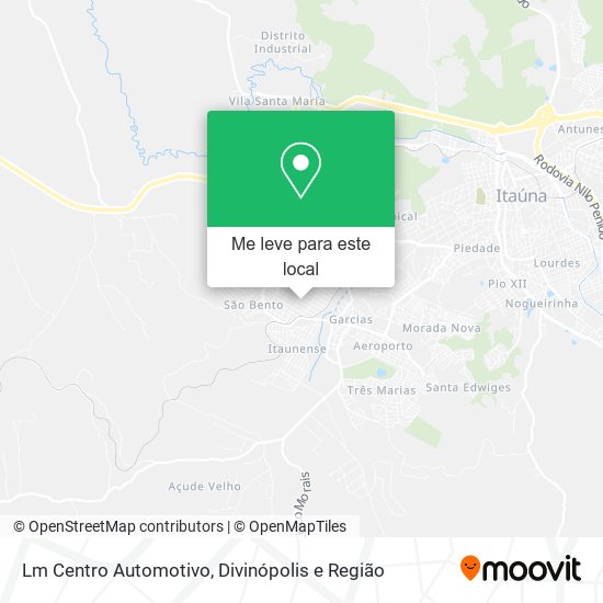 Lm Centro Automotivo mapa