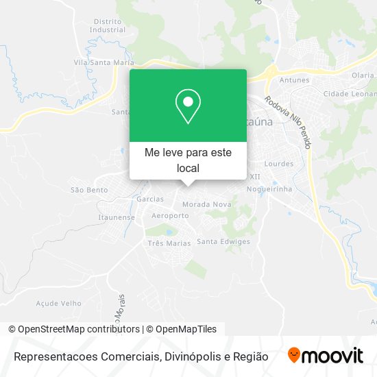 Representacoes Comerciais mapa