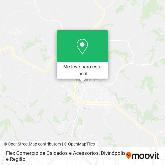 Flex Comercio de Calcados e Acessorios mapa