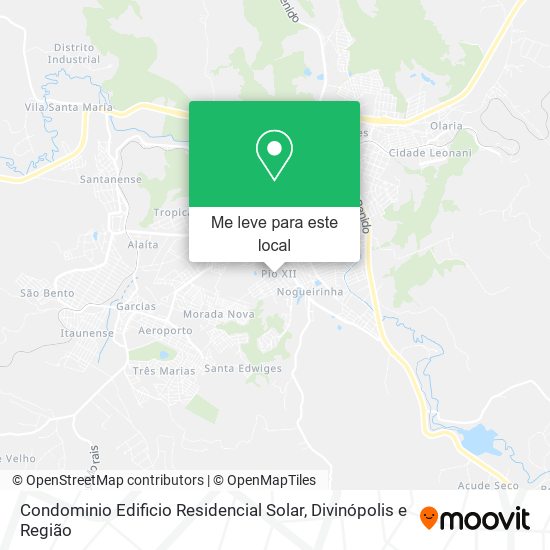 Condominio Edificio Residencial Solar mapa