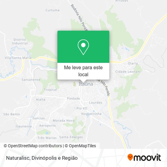 Naturalisc mapa