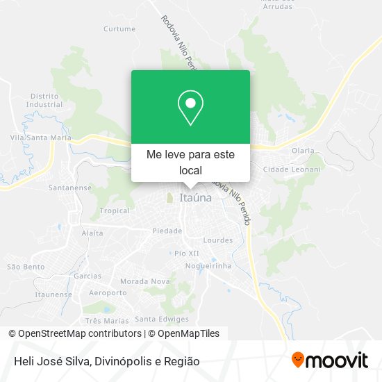Heli José Silva mapa