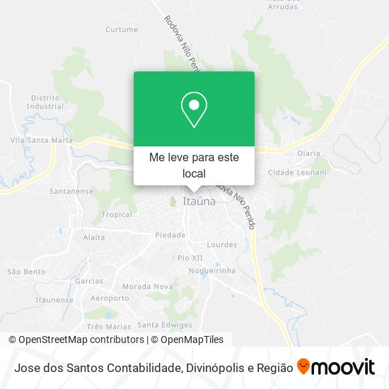 Jose dos Santos Contabilidade mapa