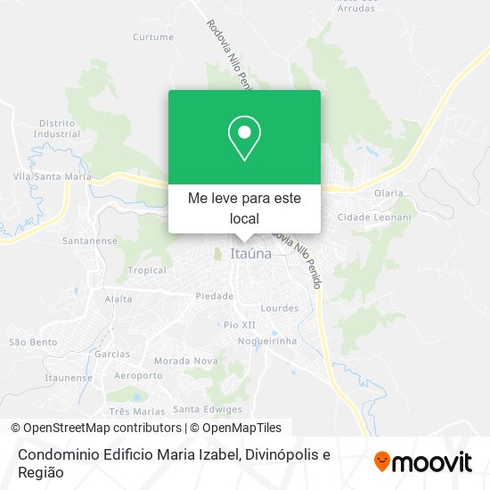 Condominio Edificio Maria Izabel mapa