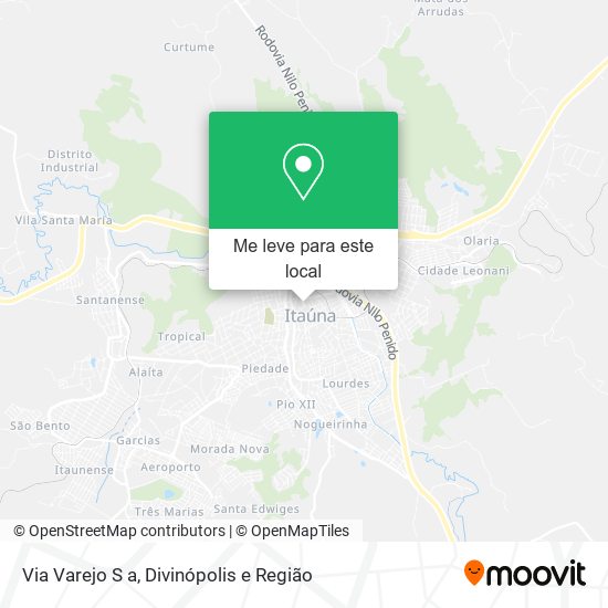 Via Varejo S a mapa