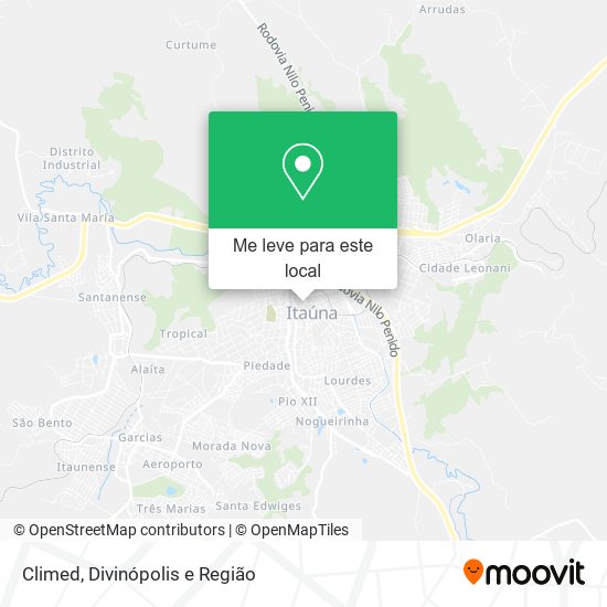 Climed mapa