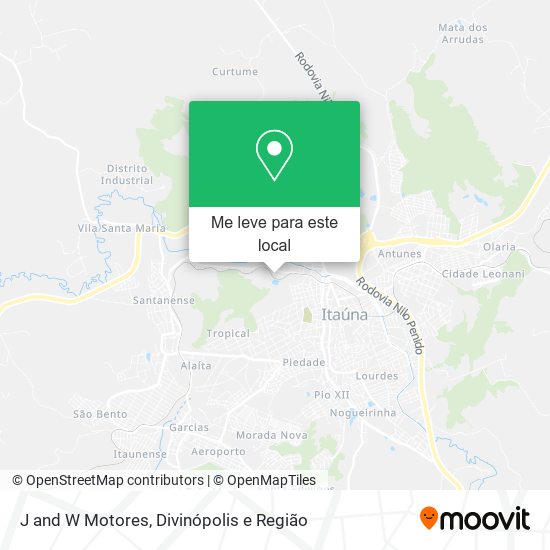 J and W Motores mapa