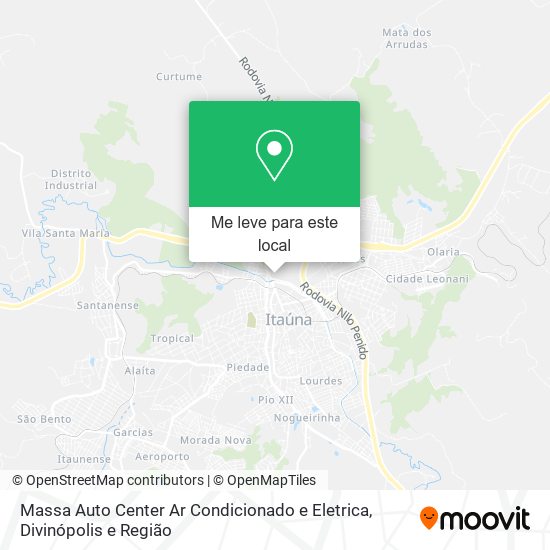 Massa Auto Center Ar Condicionado e Eletrica mapa
