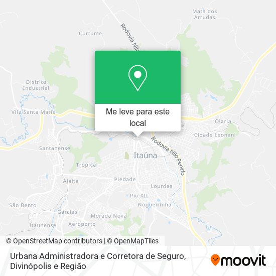 Urbana Administradora e Corretora de Seguro mapa