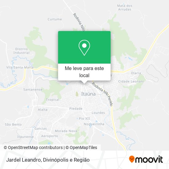 Jardel Leandro mapa
