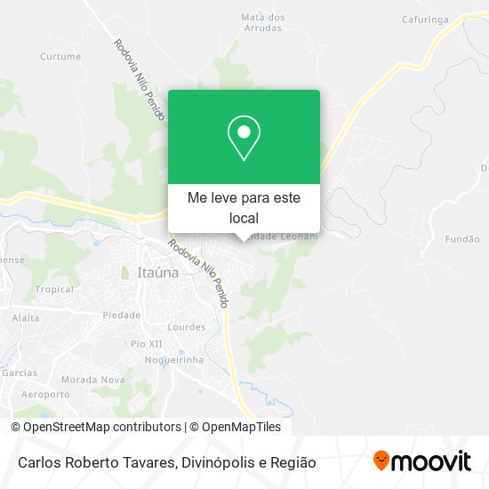 Carlos Roberto Tavares mapa