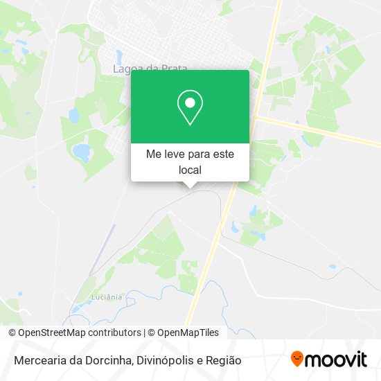 Mercearia da Dorcinha mapa