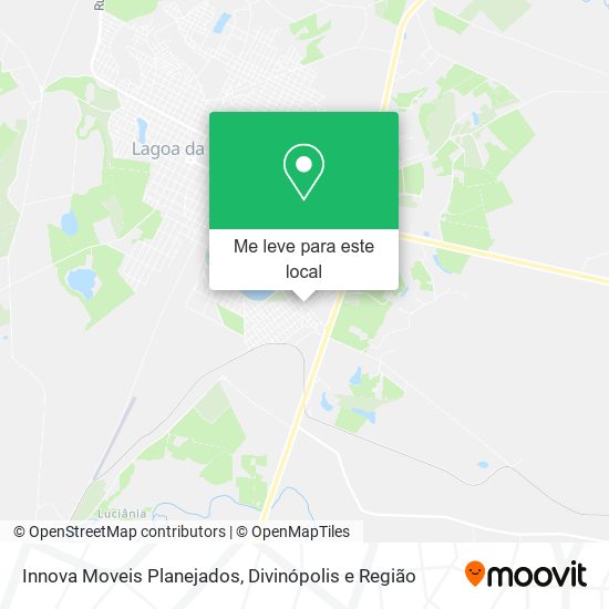 Innova Moveis Planejados mapa