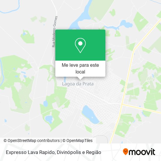 Expresso Lava Rapido mapa