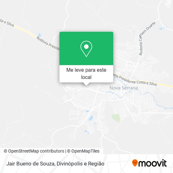 Jair Bueno de Souza mapa