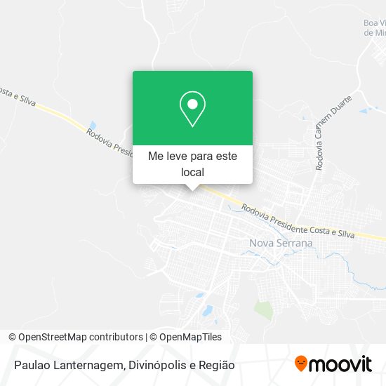 Paulao Lanternagem mapa