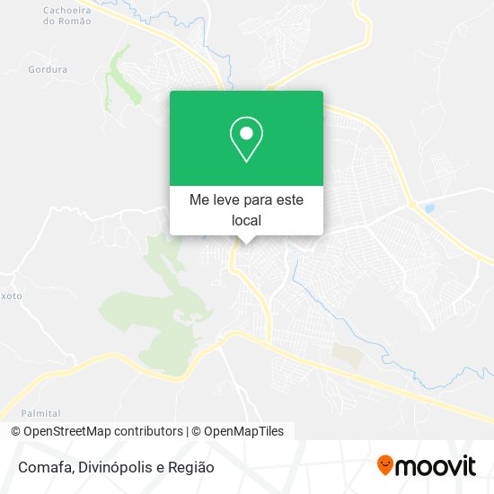 Comafa mapa