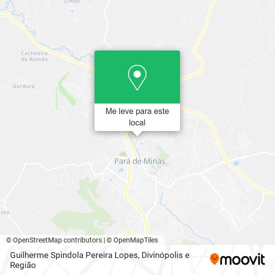 Guilherme Spindola Pereira Lopes mapa