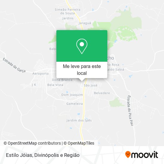 Estilo Jóias mapa