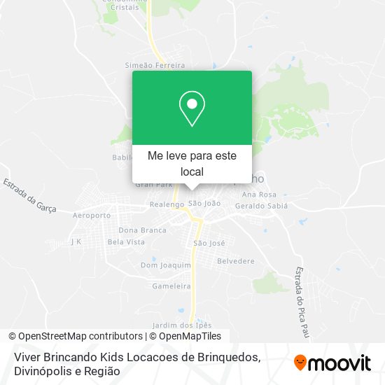 Viver Brincando Kids Locacoes de Brinquedos mapa