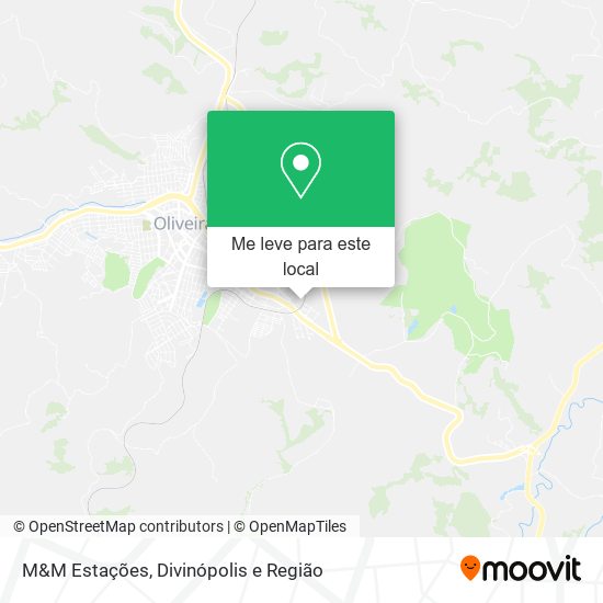 M&M Estações mapa