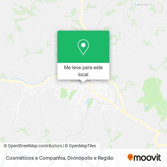 Cosméticos e Companhia mapa