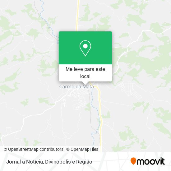 Jornal a Notícia mapa
