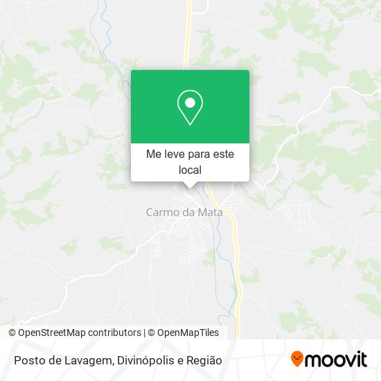Posto de Lavagem mapa