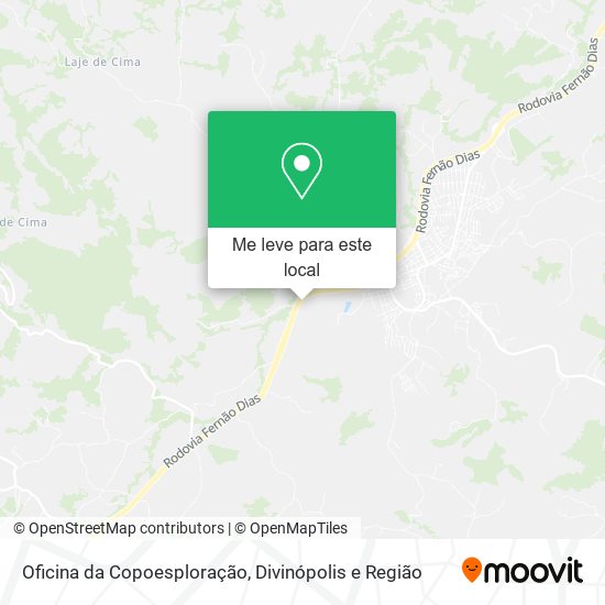 Oficina da Copoesploração mapa
