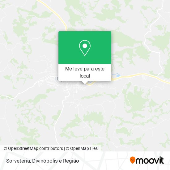 Sorveteria mapa