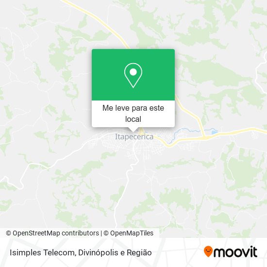 Isimples Telecom mapa